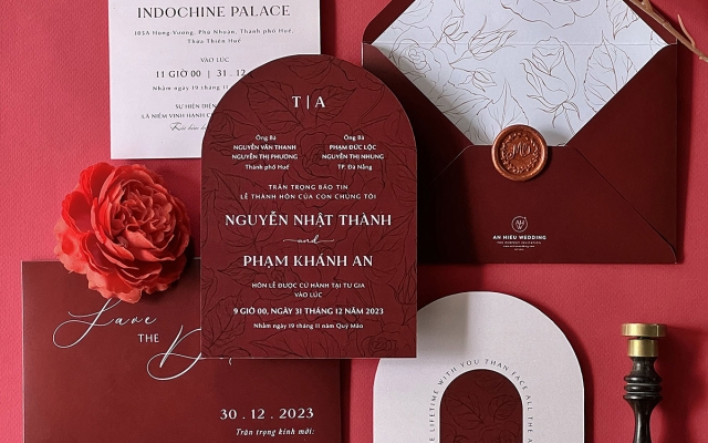 THIỆP CƯỚI 
